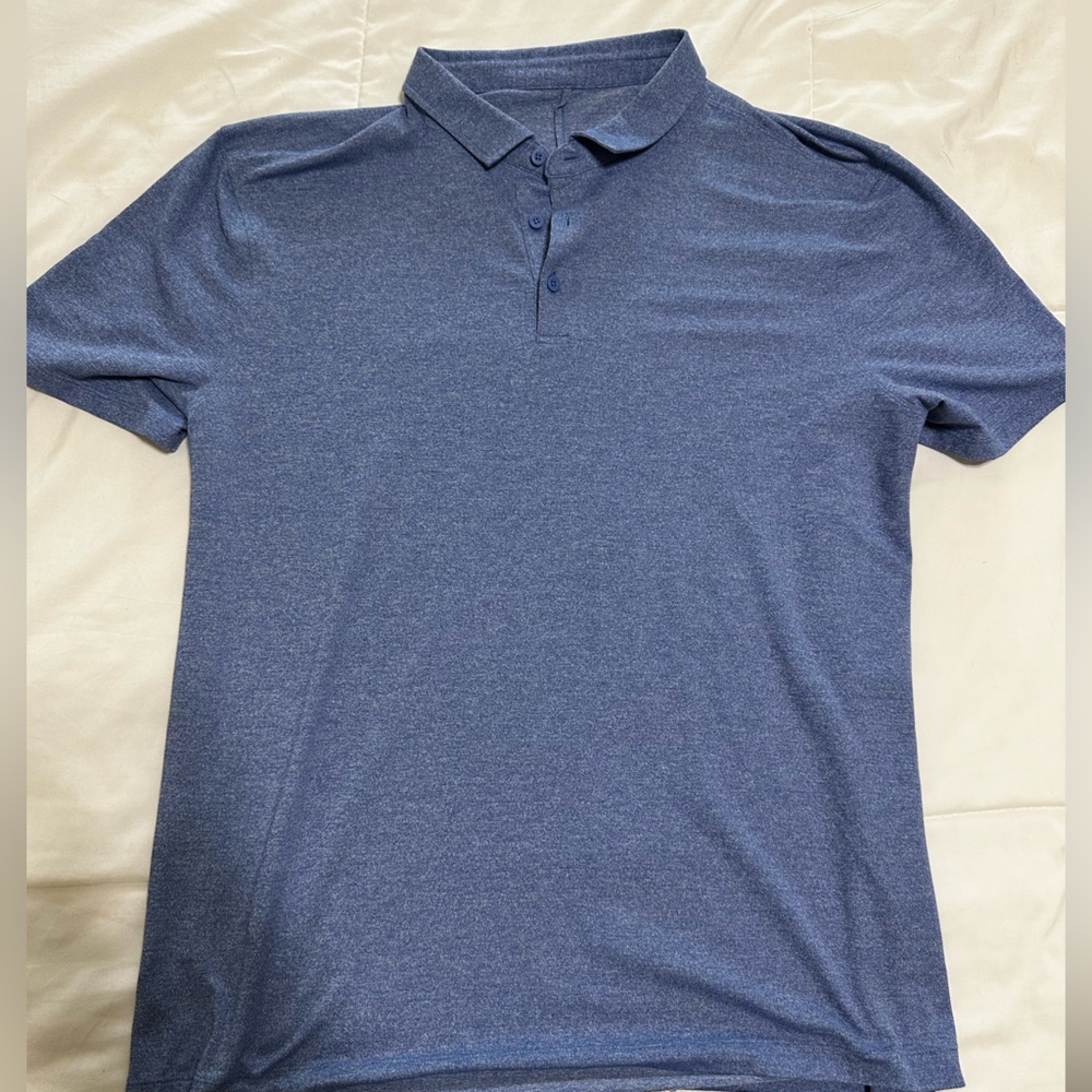 Lululemon Evolution Short-Sleeve Polo Shirt [XXL - Blue]